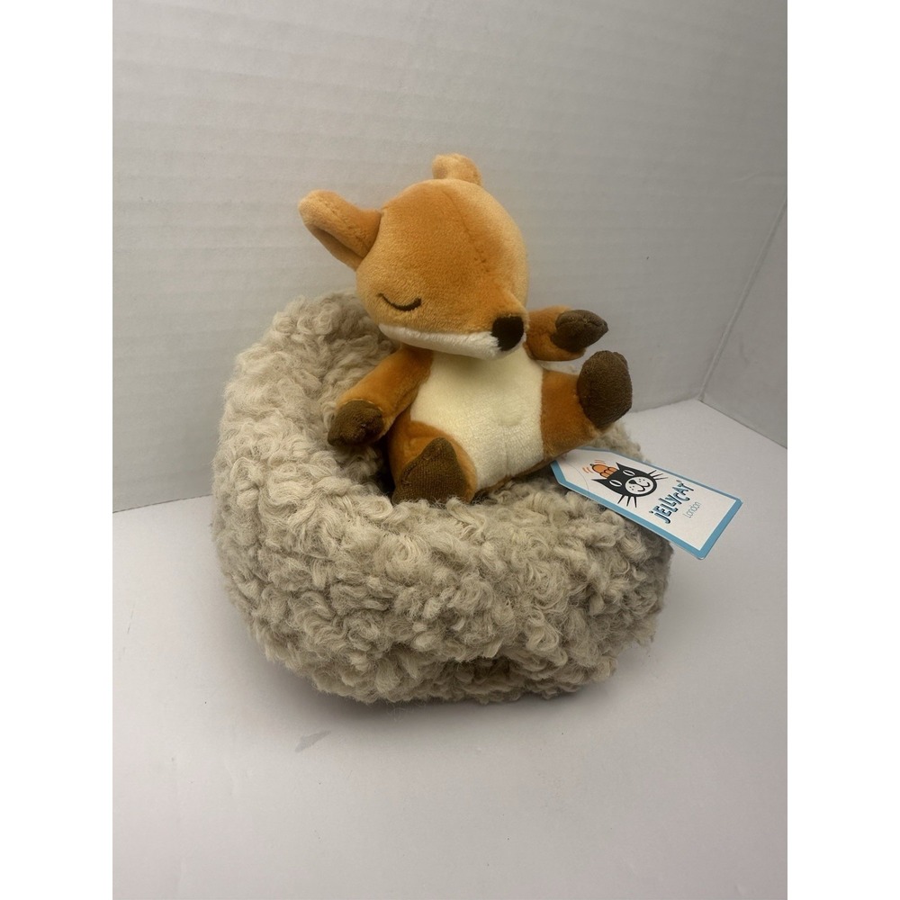 Jellycat Hibernating Fox New With Tags Retired London Plush Toy HIB3F 2020
